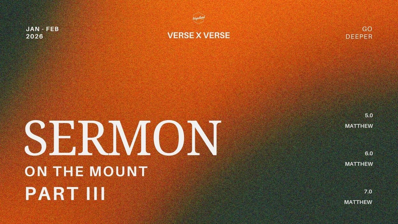 Sermon on the Mount - Part 3 | Shawn Mandoli