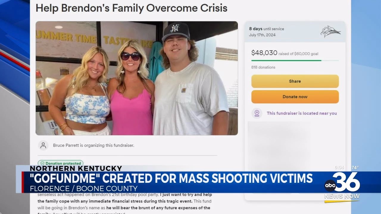 "GOFUNDME" created for mass shooting victims in Florence - YouTube