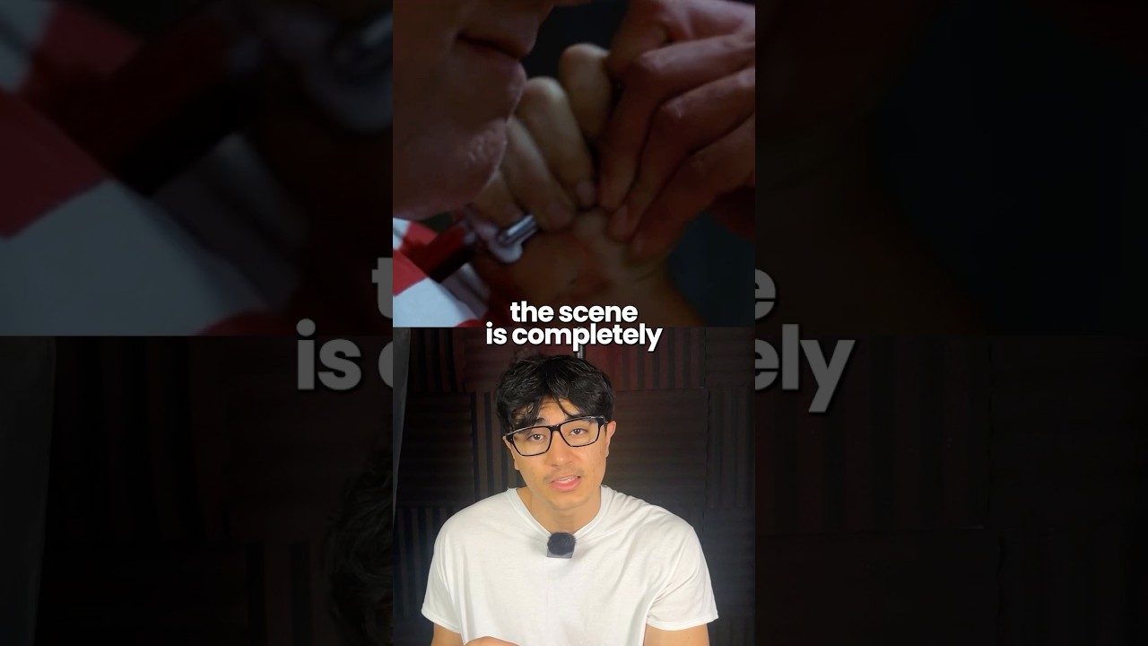 This Actor accidently used a REAL knife during a scene 😨