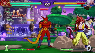 gogeta4 -2lvls up with one janemba A assist in corner