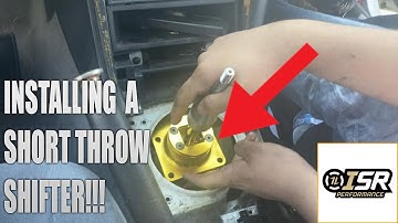 INSTALLING AN ISR OR ISIS SHORT SHIFTER ON A S13/S14 240sx!!!(2020)