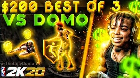 I DROPPED OFF A LEGEND WITH $200 ON THE LINE! -NBA2K20