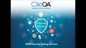 ClicQA on General Data Protection Regulation (GDPR)