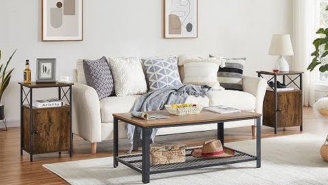 Assemble: VECELO Tall Side Storage, Large Capacity 26" Bedside Nightstand for Living Room