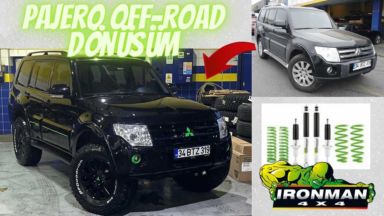 DAKAR ŞAMPİYONU PAJERO ! | PAJERO IRONMAN KİT UYGULAMASI | PAJEO OFF-ROAD DÖNÜŞÜM | GÜLTAŞ4X4