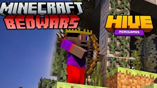Παίζουμε Minecraft Bedwars στον The Hive server