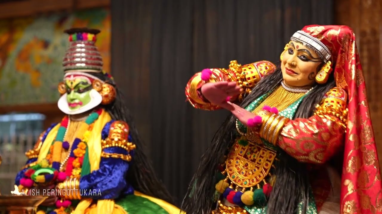 KATHAKALI STORY: Duryodhana Vadham.
