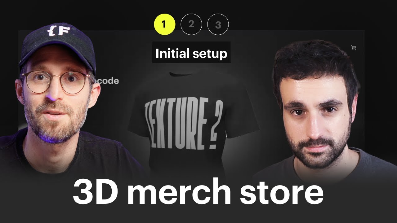 Initial set-up | Make your own 3D store in Webflow Part 1 - YouTube