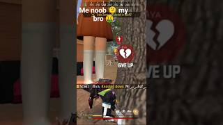 i am noob my brother is player#headshot #br rank #song #freefire ####tranding #socialblade #likevide