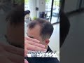 男性用部分ウィッグ　人毛100%