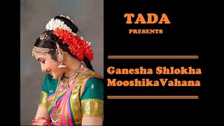 Mooshika Vahana || Ganesha Shlokha || Bharatnatyam || TADA