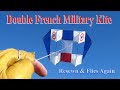 Double french military kite flies again