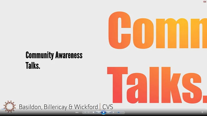 Community Awareness Talk with Samantha Glover - He...