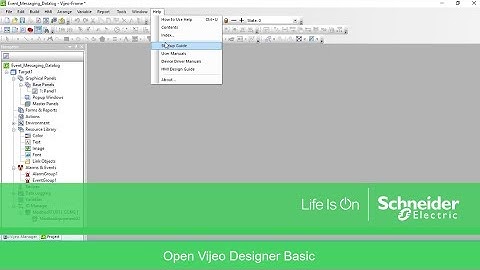 How to log data using Event Handling in Vijeo Designer | Schneider Electric