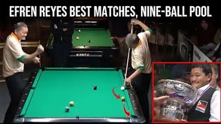 Efren Reyes Best Matches, Nine Ball Pool - Pool Trick Shots
