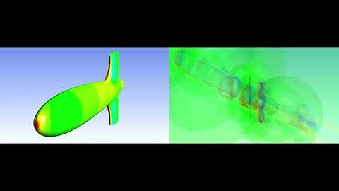 Swimming Fish Undulation CFD Simulation ANSYS Fluent (UDF in Description) P2