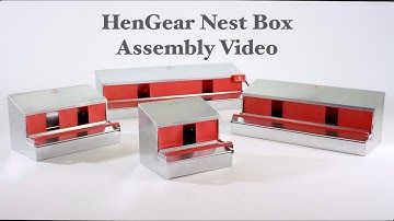 HenGear Nest Box Assembly Video