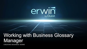 Business Glossary Manager Creating Business Terms v11