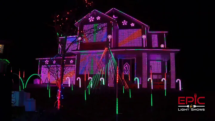 Trista Lights Epic 2020 Christmas Light Show