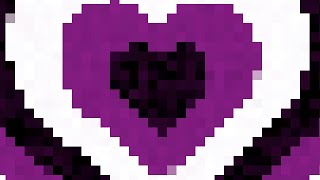 Purple Y2k Neon Heart Background💜Moving Background Video Loop 1 hour | Background Lights