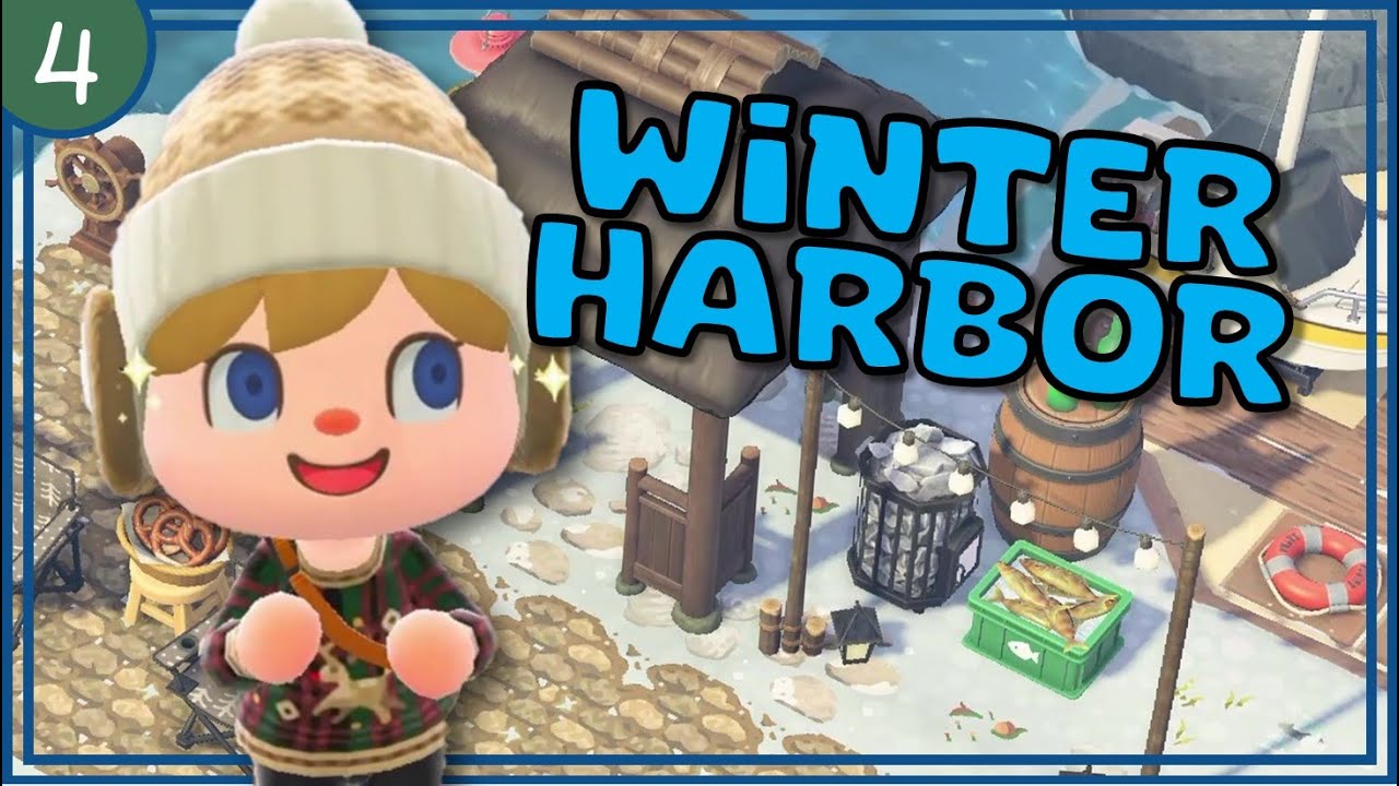 Winter Fishing & Boat Harbor on My Forever Island | Episode 4