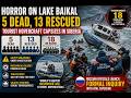 Lake Baikal Tragedy on the Ice: Deadly Hovercraft Capsize at Lake Baikal