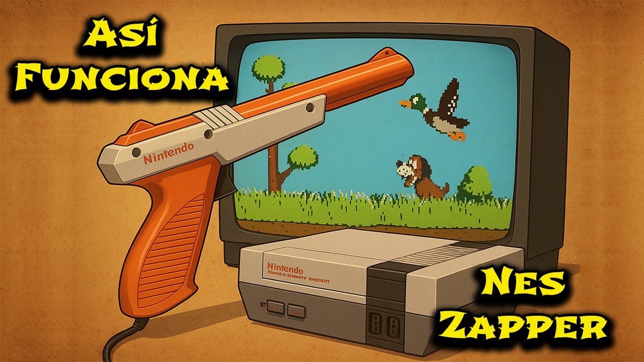 Así Funcionaba la Pistola de Nintendo Zapper – El Secreto Detrás del Clásico