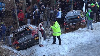 MANY CRASHES (Tanak, Katsuta, Munster) & FLAT OUT!! WRC Rallye Monte Carlo 2024