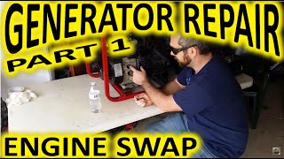 Generator repair / ENGINE SWAP! pt1