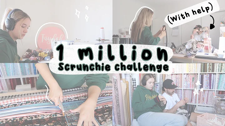1 million scrunchie challenge (again) but with hel...