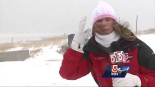 Cape Cod residents deal with blizzard, watch coast for flooding