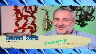 Career Day TV Show - Art Careers episode featuring artist Bruce Gray image