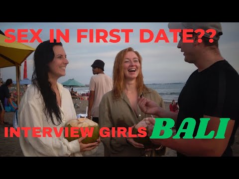 Sex in the first Date? | Bali Interview with Girls (german subbed)
