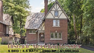 Meridian Kessler Property Tour | Indianapolis, IN | $1.05 Million | 5 Bed | 4.5 Bath | 3500 SF