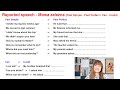 TEST - Mowa zależna - Reported speech - (Past Simple - Past Perfect , Can - Could)