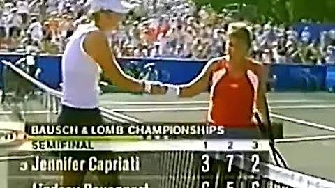 Lindsay Davenport vs Jennifer Capriati 2003 Amelia...