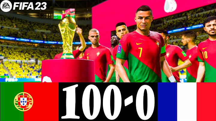 PORTUGAL 100-0 FRANCE | FIFA WORLD CUP FINAL 2026 | #fifa23