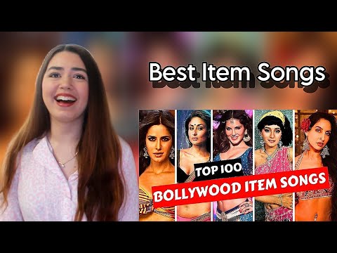 Top 100 Best Bollywood Female Item Songs Of All Time Reaction | Hindi Item songs