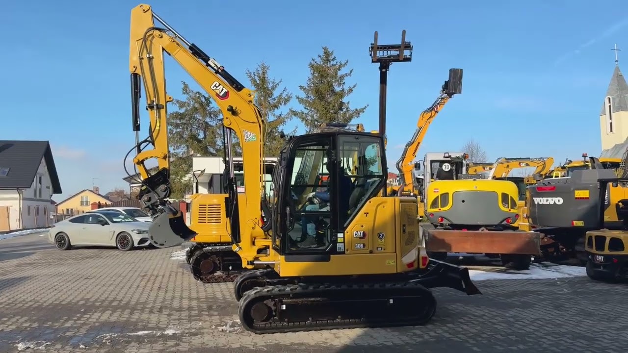 KARYŚ - MASZYNY - CAT 306 CR 2023