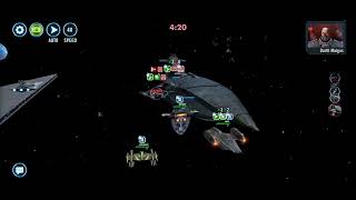 SWGOH: Executor 5* Vs Leviathan 6* (Best scenario/RNG)