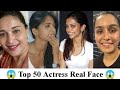 Top 50 indian actress without makeup  indian actress without makeup real face