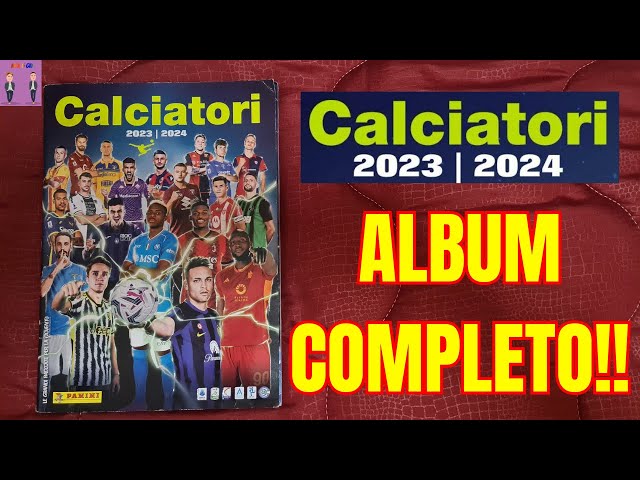ALBUM + SET COMPLETO TUTTE LE 697 FIGURINE CALCIATORI PANINI 2023-2024 2023  2024
