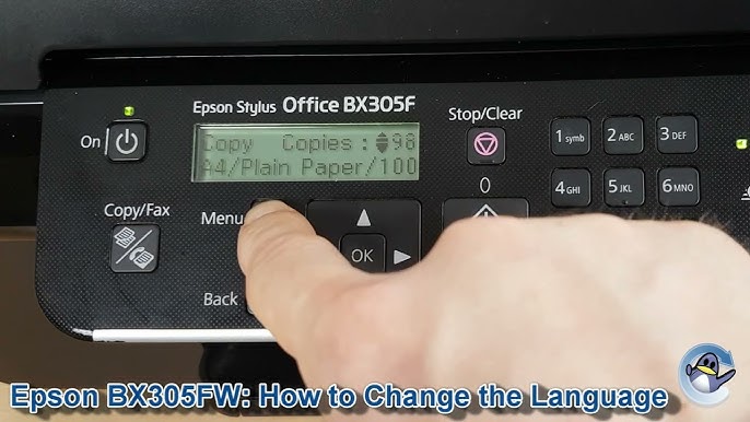 Epson Stylus Office BX305F - Recensione - YouTube