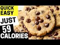 The ONLY Low Calorie Chocolate Chip Cookies Recipe You'll Ever Need | Just 59 Calories Each