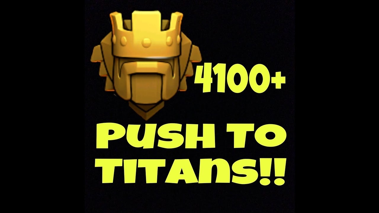 PUSH TO TITANS EP2!! + TESTING OUT AMAZING ATTACK STRATEGIES Clash Of
