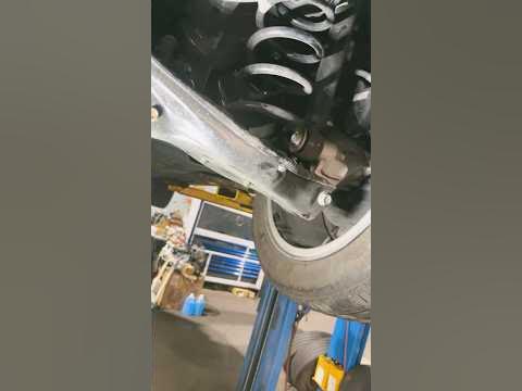 BENT LOWER CONTROL ARM & DAMAGE WHEEL BEARING. - YouTube
