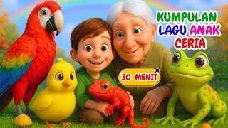 Burung Kakatua - Ada Kodok Rekotok - Cicak Cicak di Dinding & Lagu Anak Indonesia Balita TK PAUD