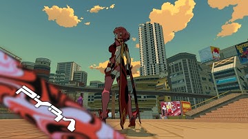 Bomb Rush Cyberfunk - Pyra Mod Showcase