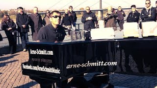 Arne Schmitt With Jessie & Grand Piano In Düsseldorf 2011