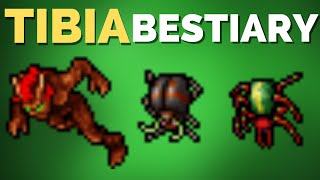 TIBIA BESTIARY Troll, Bug, Spider - Thais